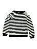 Juicy Couture 100% Polyester Chevron-herringbone Black Pullover Sweater Size 6X - photo 2