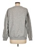 Shein 100% Polyester Graphic Gray Sweatshirt Size 6 - photo 2