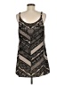 CAbi 100% Polyester Chevron-herringbone Black Casual Dress Size M - photo 2