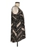 CAbi 100% Polyester Chevron-herringbone Black Casual Dress Size M - photo 4