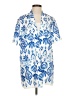 Shein Tropical Blue Kimono Size 4 - photo 1