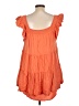 Gilli 100% Rayon Orange Casual Dress Size L - photo 2