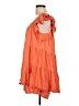 Gilli 100% Rayon Orange Casual Dress Size L - photo 5