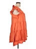 Gilli 100% Rayon Orange Casual Dress Size L - photo 4