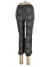 Aqua 100% Rayon Paisley Gray Active Pants Size S - photo 2