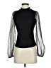 Lulus Black Long Sleeve Top Size S - photo 1