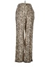 Sincerely Jules Animal Print Brown Casual Pants Size L - photo 1