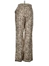 Sincerely Jules Animal Print Brown Casual Pants Size L - photo 2