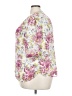 Cato 100% Polyester Floral White Short Sleeve Blouse Size 24W - photo 5