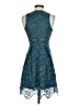 Francesca's 100% Polyester Teal Blue Cocktail Dress Size XS - photo 2