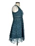 Francesca's 100% Polyester Teal Blue Cocktail Dress Size XS - photo 4
