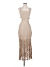 Intermix Tan Cocktail Dress Size 2 - photo 1