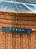 Cyrus Solid Brown Cardigan Size S - photo 7