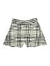 Zara Checkered-gingham Ivory Shorts Size M - photo 1