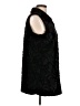 Yest 100% Polyester Black Faux Fur Vest Size 8 - photo 4