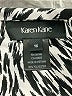 Karen Kane 100% Polyester Animal Print Silver Long Sleeve Blouse Size 1X - photo 7
