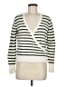 Madewell Stripes Ivory Cardigan Size M - photo 1