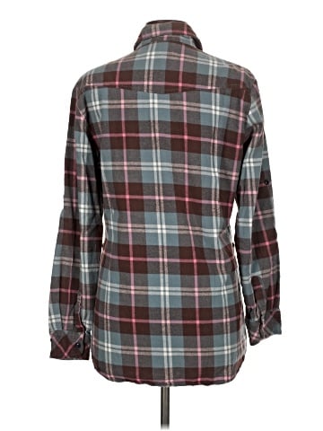 Matchstick Long Sleeve Button-Down Shirt (view 2)