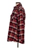 Matchstick Plaid Red Long Sleeve Button-Down Shirt Size L - photo 5