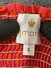 J.Marie 100% Silk Solid Orange Silk Skirt Size S - photo 3