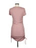 No Comment Solid Pink Casual Dress Size M - photo 2