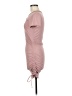 No Comment Solid Pink Casual Dress Size M - photo 5