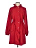 Liz Claiborne 100% Polyester Red Trenchcoat Size XXS - photo 1