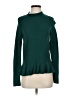 Hinge Green Long Sleeve Turtleneck Size S - photo 1