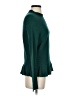 Hinge Green Long Sleeve Turtleneck Size S - photo 4