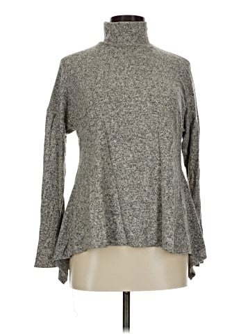 Green Envelope Turtleneck Sweater (view 1)