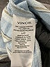 Vince. Stripes Blue Long Sleeve Button-Down Shirt Size L - photo 7