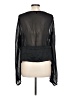 Escada 100% Silk Black Long Sleeve Silk Top Size EU 44 / US 14 - photo 2