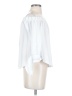 Aqua White 3/4 Sleeve Blouse Size S - photo 4