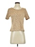 St. John Sport Tan Short Sleeve Top Size P (petite) - photo 1