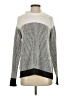 Mia + Tess Houndstooth Gray Turtleneck Sweater Size S - photo 1