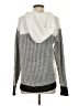 Mia + Tess Houndstooth Gray Turtleneck Sweater Size S - photo 2