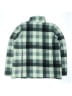 Lands' End 100% Polyester Checkered-gingham Gray Snow Jacket Size 14 - 16 - photo 2
