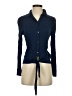 Painted Threads 100% Rayon Blue Long Sleeve Blouse Size XS - photo 1