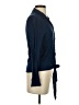 Painted Threads 100% Rayon Blue Long Sleeve Blouse Size XS - photo 4