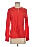 Kardashian Kollection Red Long Sleeve Blouse Size XS - photo 1
