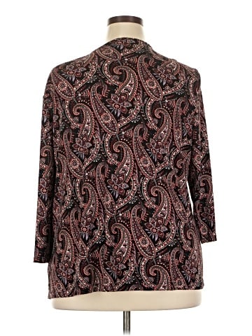 Roz & Ali 3/4 Sleeve Blouse (view 2)