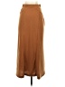 Unbranded Solid Brown Formal Skirt Size S - photo 2