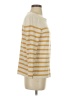 Ann Taylor LOFT 100% Cotton Stripes Gold Pullover Sweater Size S - photo 4