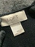 Ann Taylor LOFT Outlet 100% Cotton Black Pullover Sweater Size XS - photo 6