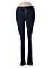 Ann Taylor LOFT Stripes Blue Jeans Size 2 - photo 1