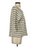 Lucky Brand 100% Cotton Stripes Ivory Pullover Sweater Size S - photo 4