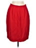 Lord & Taylor Solid Red Formal Skirt Size 8 - photo 1