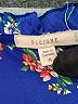 Pleione 100% Polyester Blue 3/4 Sleeve Blouse Size M - photo 7