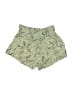 Sincerely Jules 100% Rayon Paisley Green Shorts Size S - photo 2