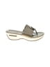Cole Haan Gray Tan Wedges Size 10 - photo 1
